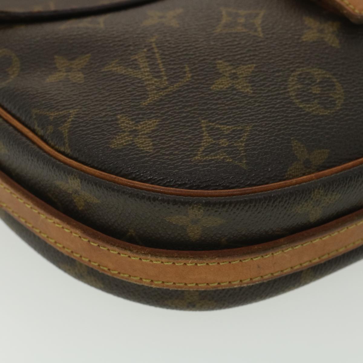 LOUIS VUITTON Monogram Jeune Fille MM Shoulder Bag M51226 LV Auth 38761