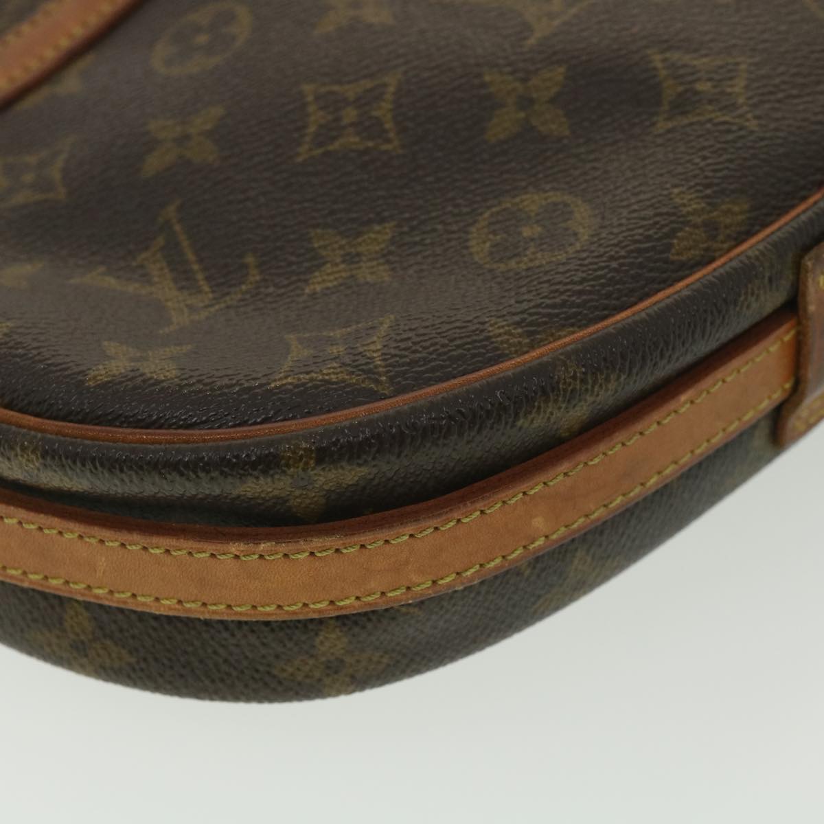 LOUIS VUITTON Monogram Jeune Fille MM Shoulder Bag M51226 LV Auth 38761