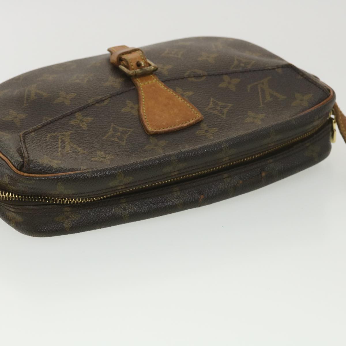 LOUIS VUITTON Monogram Jeune Fille MM Shoulder Bag M51226 LV Auth 38761