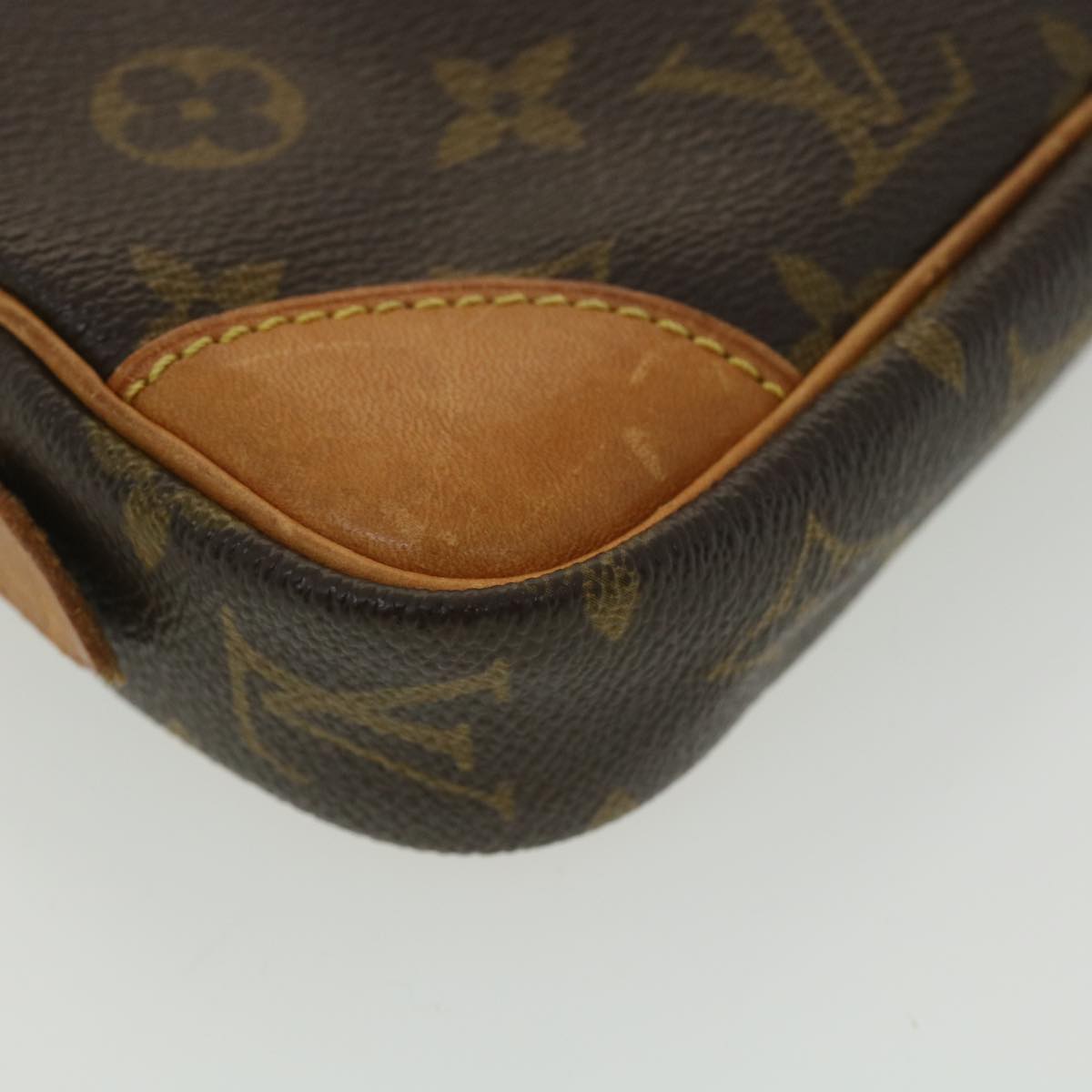 LOUIS VUITTON Monogram Marly Dragonne PM Clutch Bag M51827 LV Auth 38769