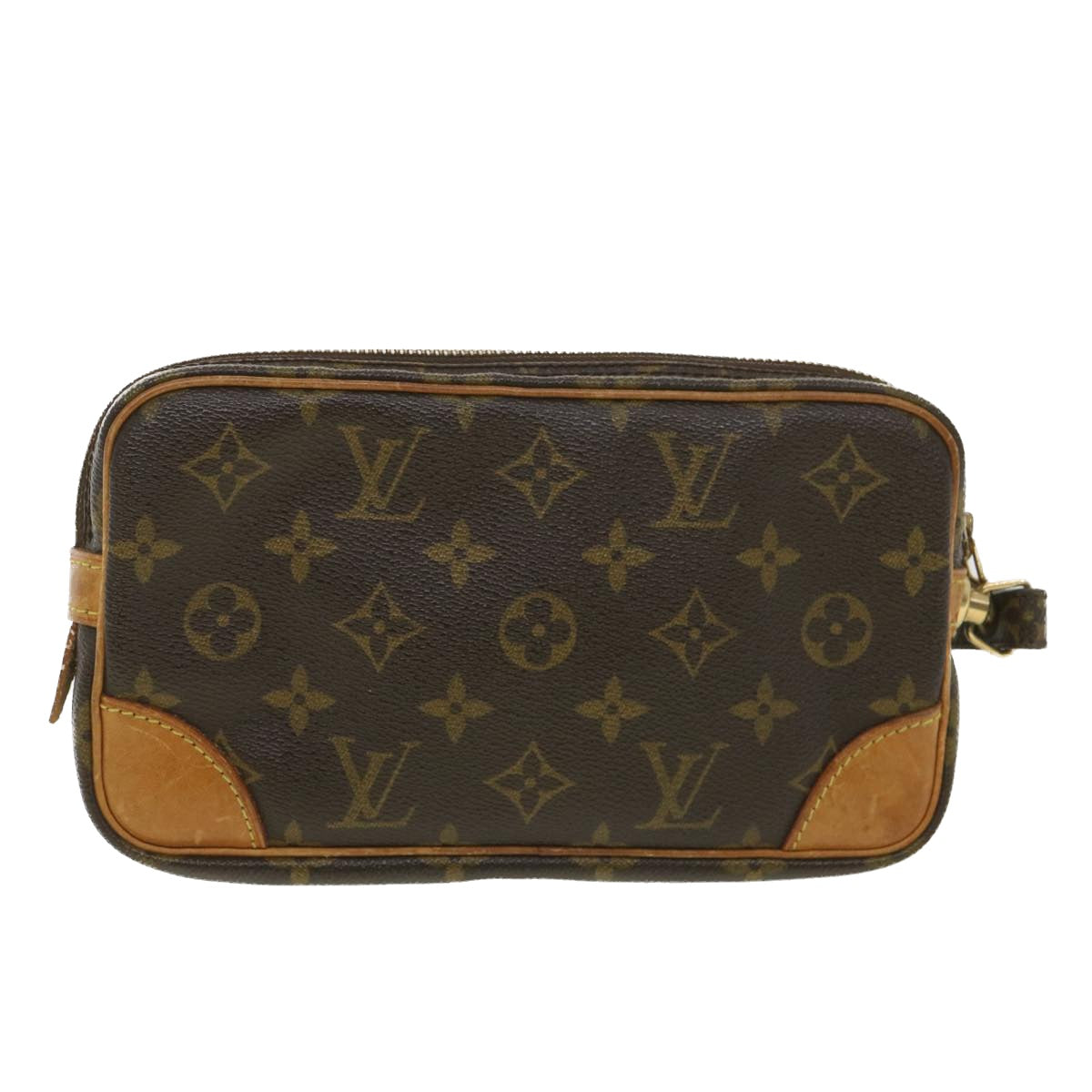 LOUIS VUITTON Monogram Marly Dragonne PM Clutch Bag M51827 LV Auth 38769 - 0