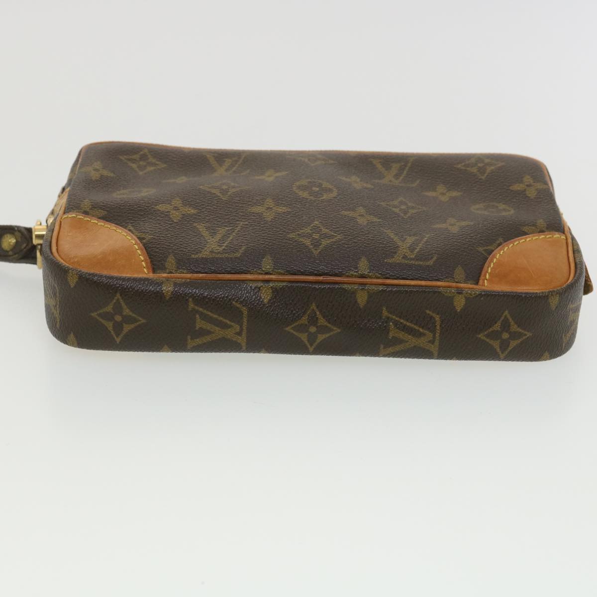 LOUIS VUITTON Monogram Marly Dragonne PM Clutch Bag M51827 LV Auth 38769