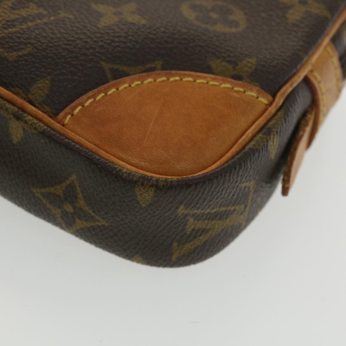 LOUIS VUITTON Monogram Marly Dragonne PM Clutch Bag M51827 LV Auth 38769