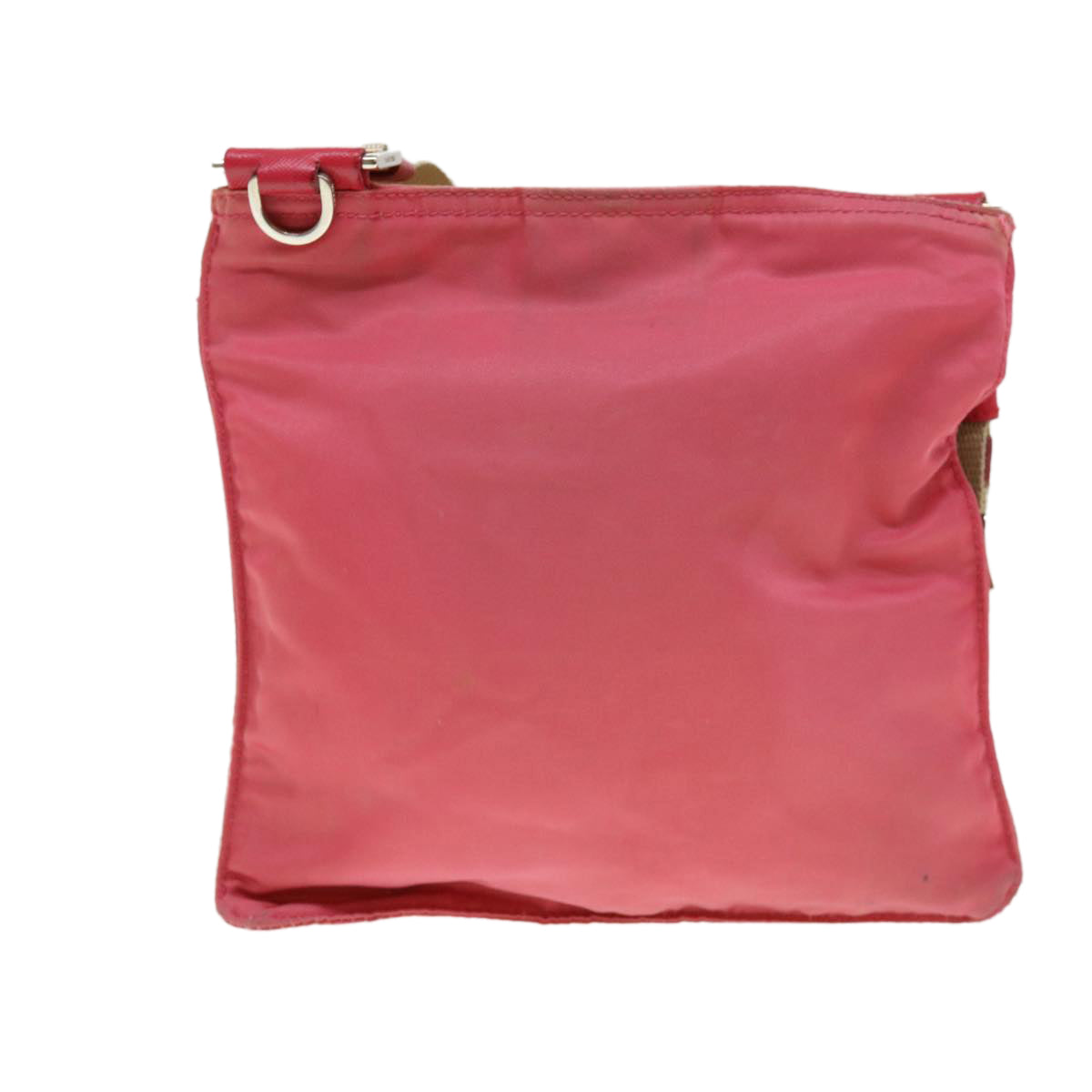 PRADA Shoulder Bag Nylon Pink Auth 38774 - 0