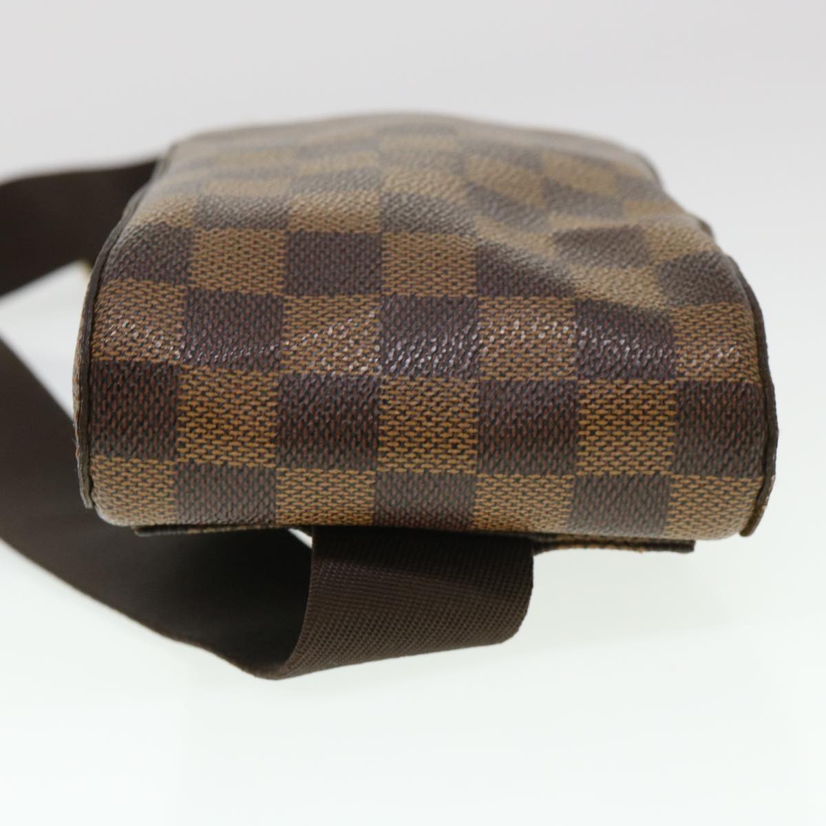 LOUIS VUITTON Damier Ebene Geronimos Shoulder Bag N51994 LV Auth 38780