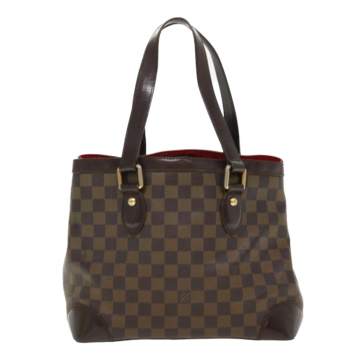 LOUIS VUITTON Damier Ebene Hampstead PM Tote Bag N51205 LV Auth 38792 - 0