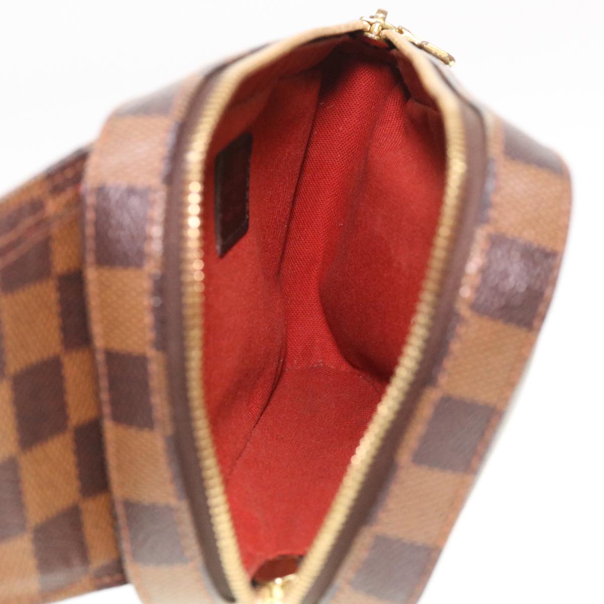 LOUIS VUITTON Damier Ebene Geronimos Shoulder Bag N51994 LV Auth 38819