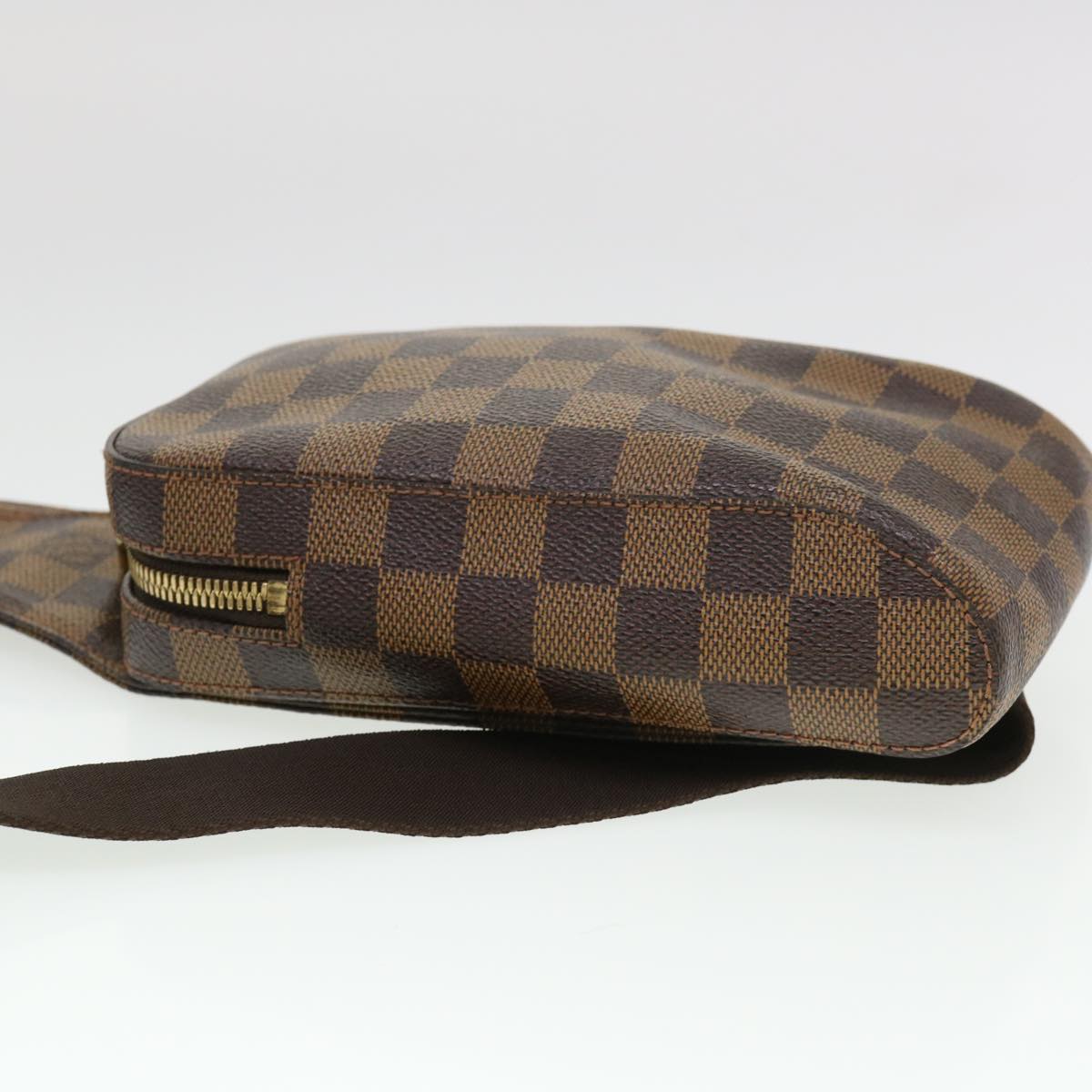 LOUIS VUITTON Damier Ebene Geronimos Shoulder Bag N51994 LV Auth 38819