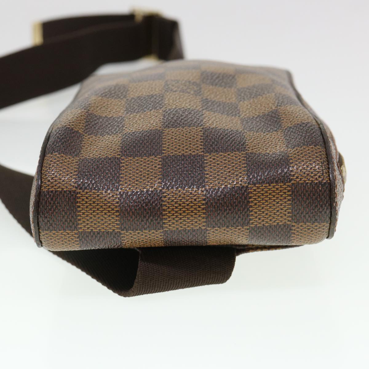 LOUIS VUITTON Damier Ebene Geronimos Shoulder Bag N51994 LV Auth 38819