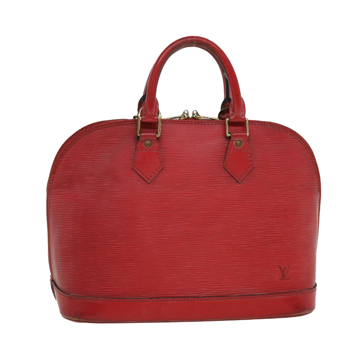 LOUIS VUITTON Epi Alma Hand Bag Red M52147 LV Auth 38827