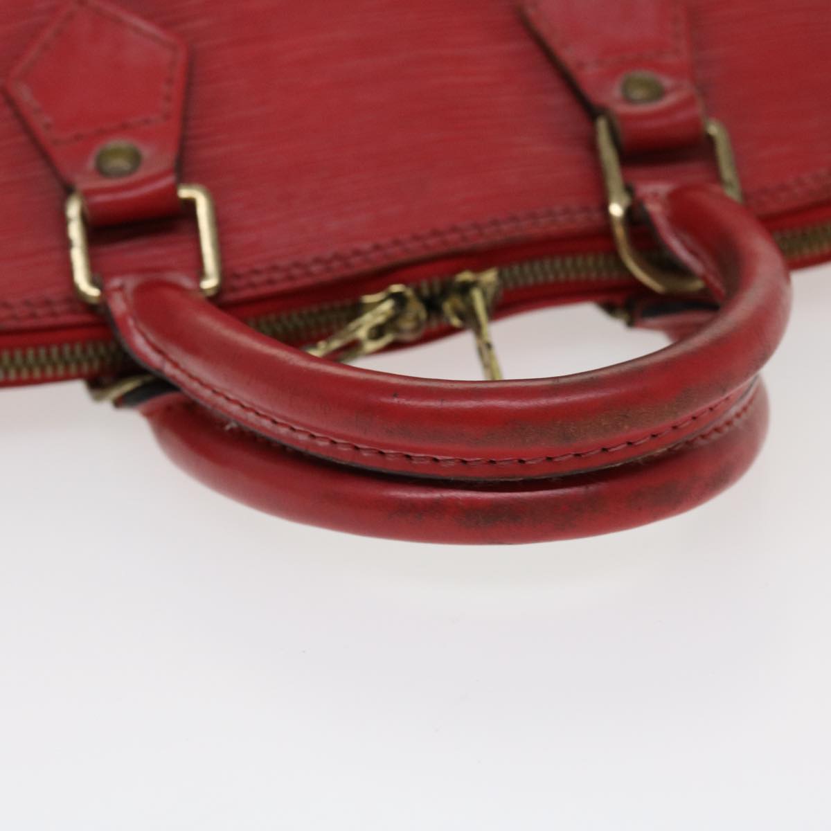 LOUIS VUITTON Epi Alma Hand Bag Red M52147 LV Auth 38827