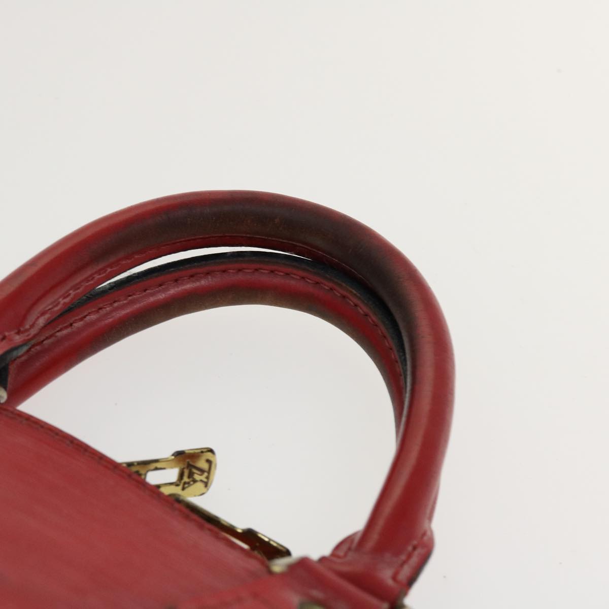 LOUIS VUITTON Epi Alma Hand Bag Red M52147 LV Auth 38827