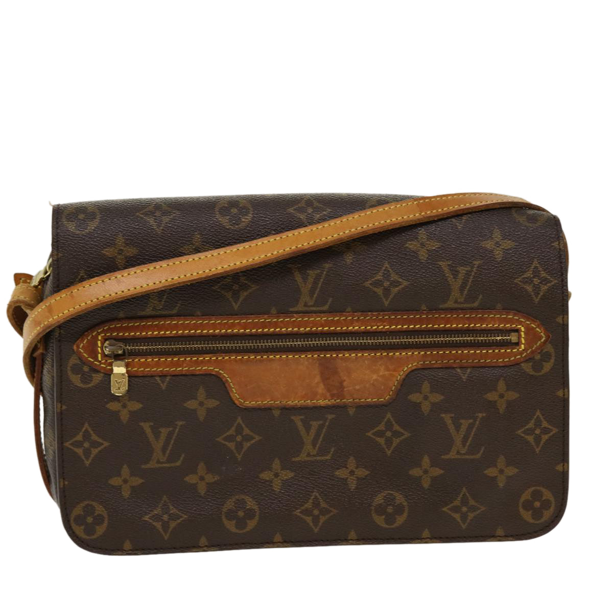 LOUIS VUITTON Monogram Saint Germain 28 Shoulder Bag M51207 LV Auth 38848