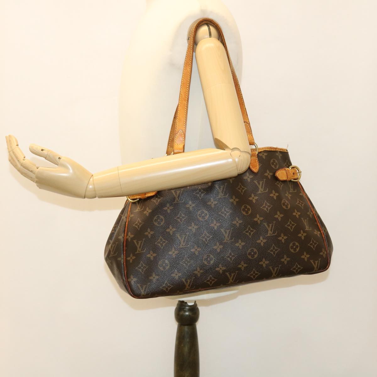 LOUIS VUITTON Monogram Batignolles Horizontal Tote Bag M51154 LV Auth 38855