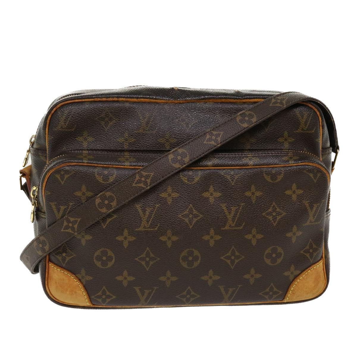 LOUIS VUITTON Monogram Nile Shoulder Bag M45244 LV Auth 38868