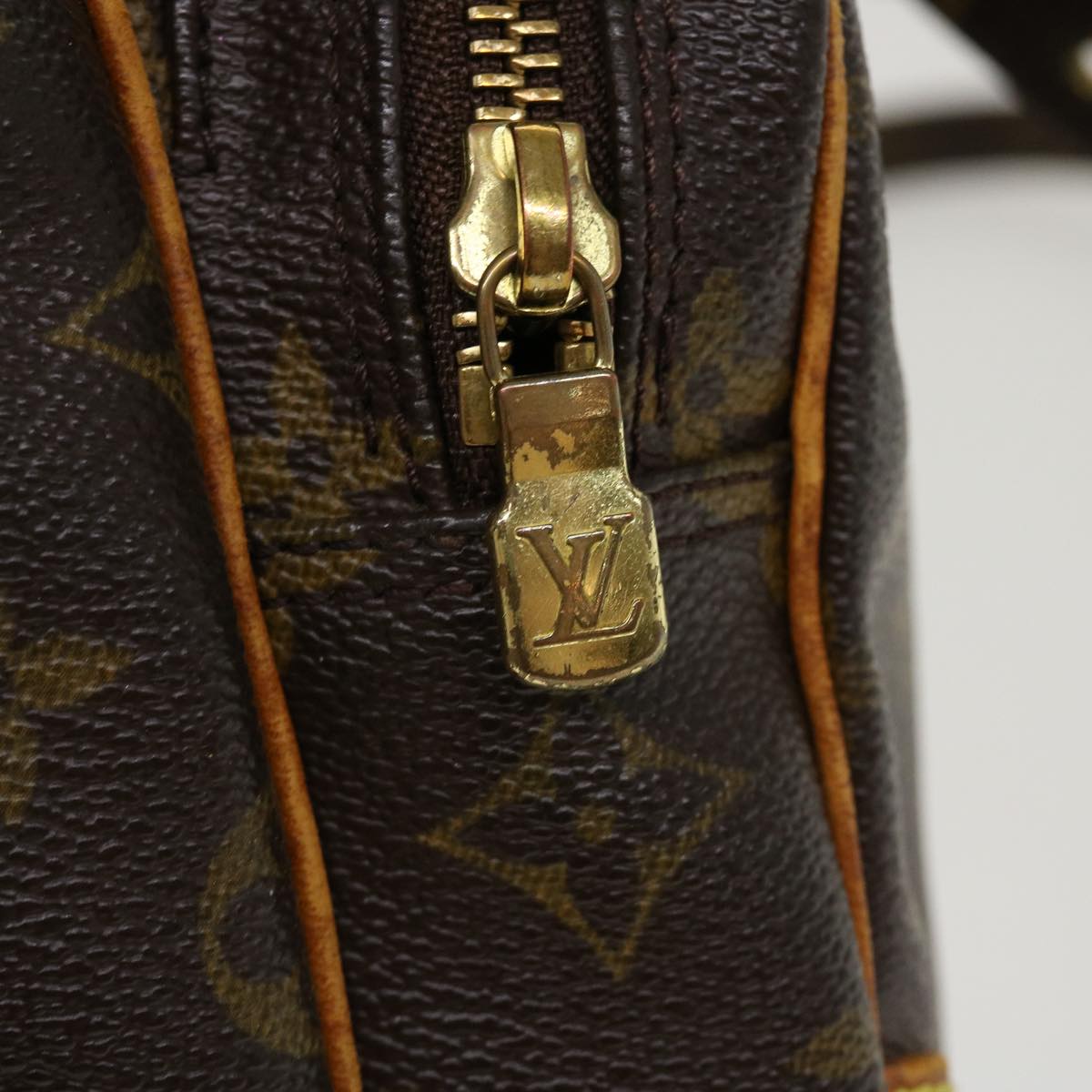 LOUIS VUITTON Monogram Nile Shoulder Bag M45244 LV Auth 38868