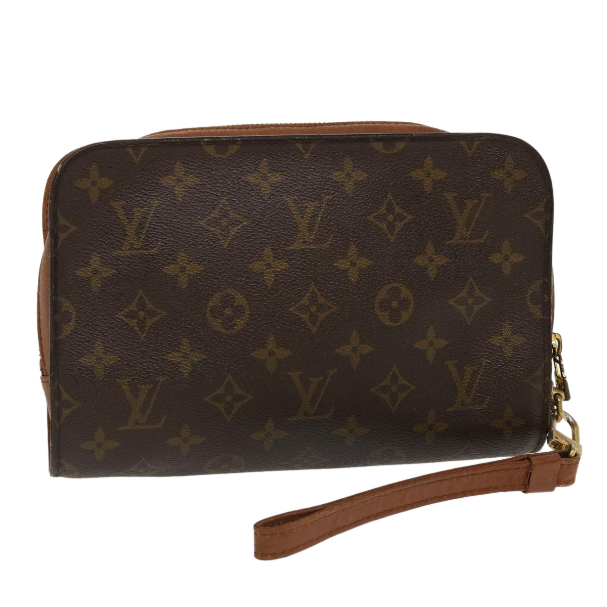 LOUIS VUITTON Monogram Orsay Clutch Bag M51790 LV Auth 38869