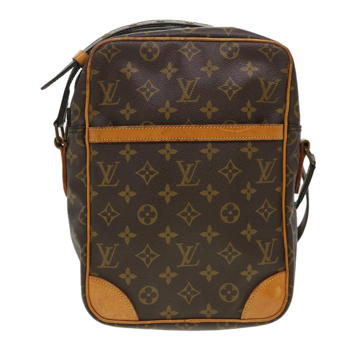 LOUIS VUITTON Monogram Danube MM Shoulder Bag M45264 LV Auth 38871