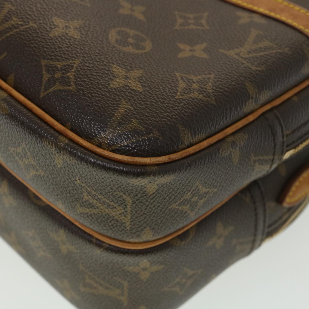 LOUIS VUITTON Monogram Reporter PM Shoulder Bag M45254 LV Auth 38872