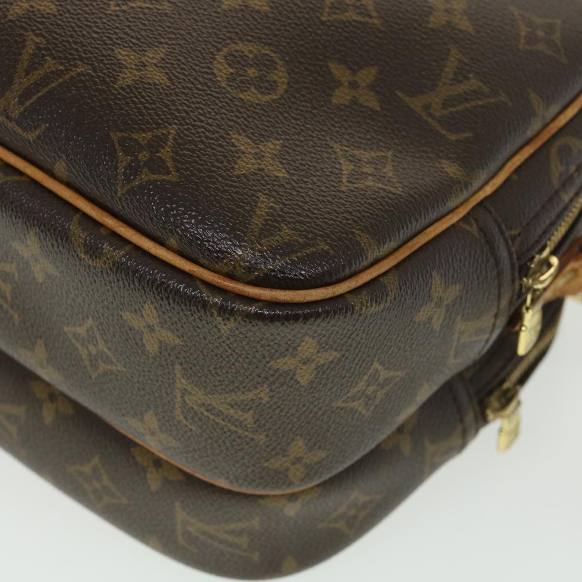 LOUIS VUITTON Monogram Reporter PM Shoulder Bag M45254 LV Auth 38872