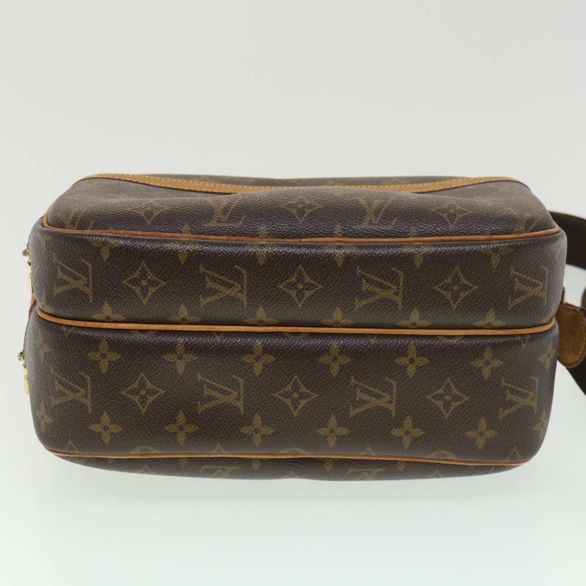 LOUIS VUITTON Monogram Reporter PM Shoulder Bag M45254 LV Auth 38872