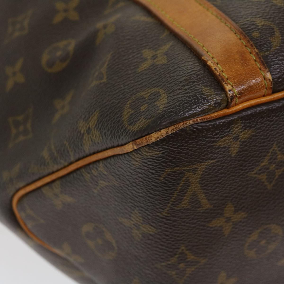 LOUIS VUITTON Monogram Sac Shopping Tote Bag M51108 LV Auth 38874