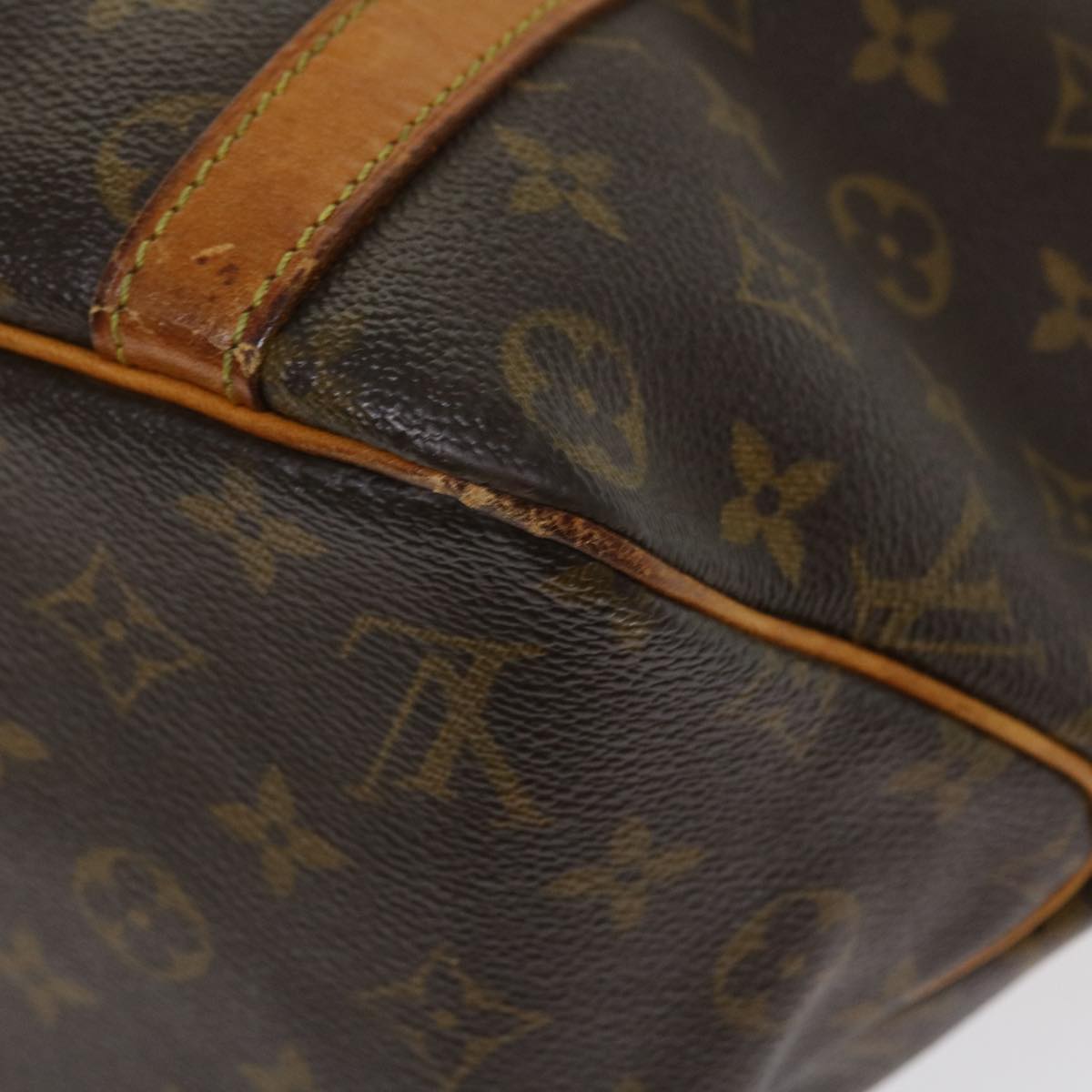 LOUIS VUITTON Monogram Sac Shopping Tote Bag M51108 LV Auth 38874