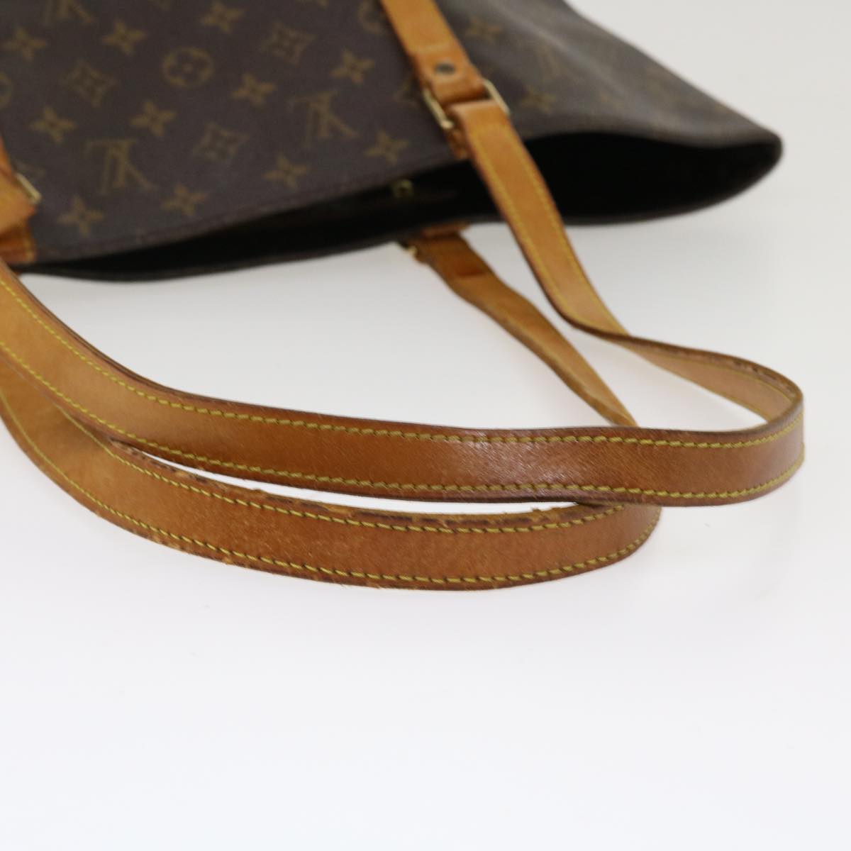 LOUIS VUITTON Monogram Sac Shopping Tote Bag M51108 LV Auth 38874