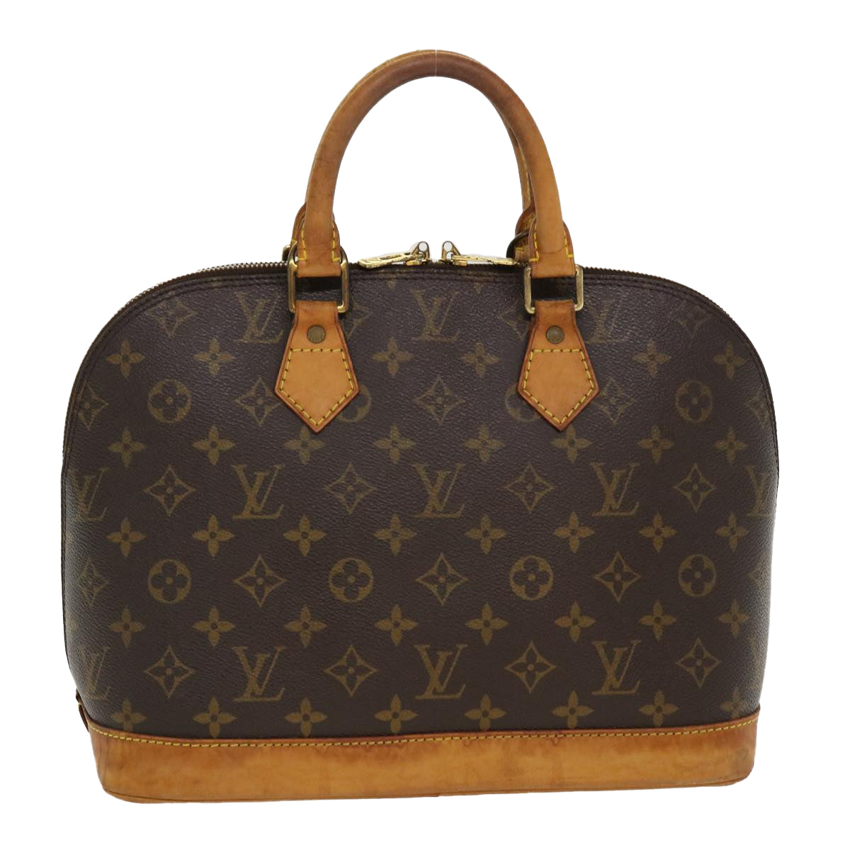 LOUIS VUITTON Monogram Alma Hand Bag M51130 LV Auth 38882