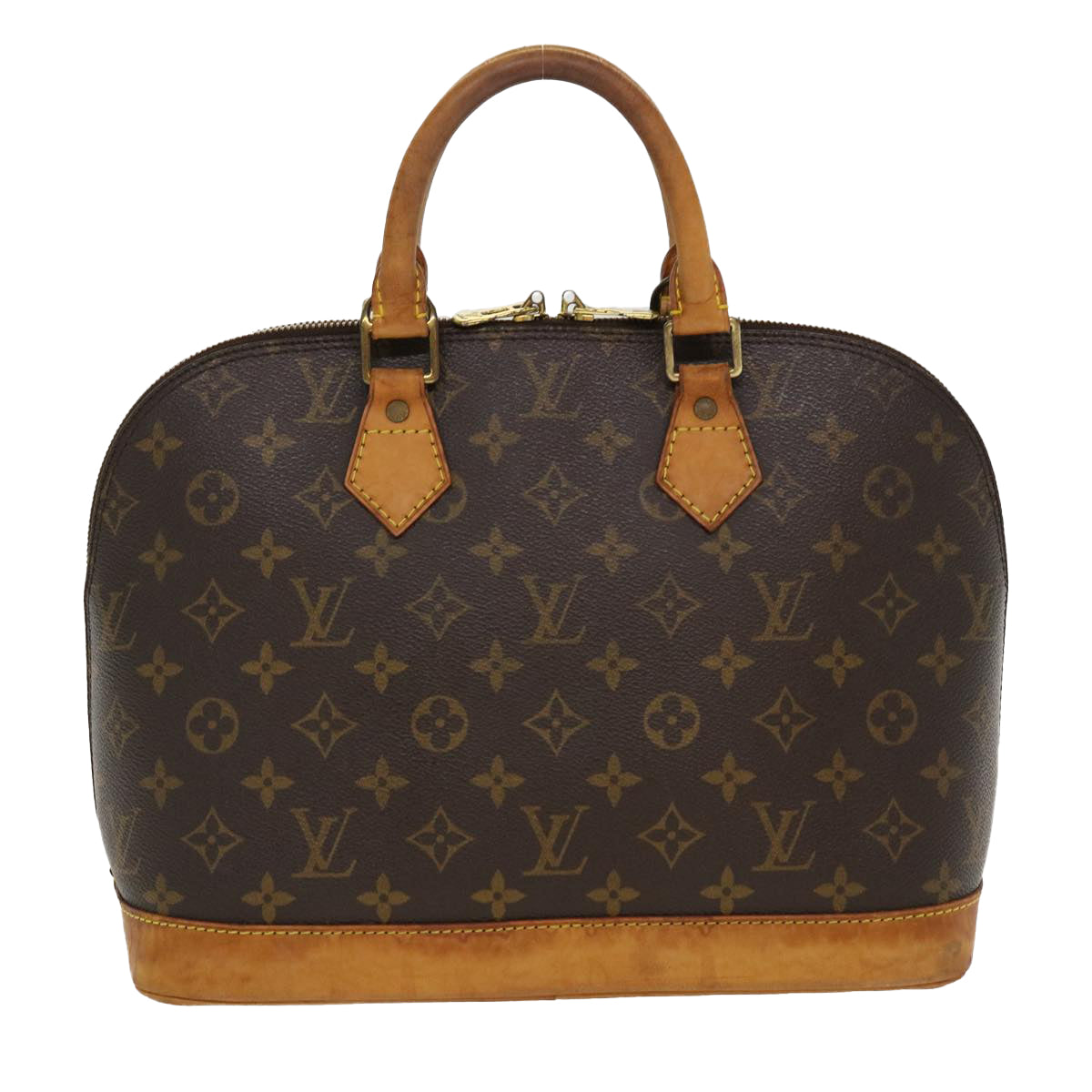 LOUIS VUITTON Monogram Alma Hand Bag M51130 LV Auth 38882