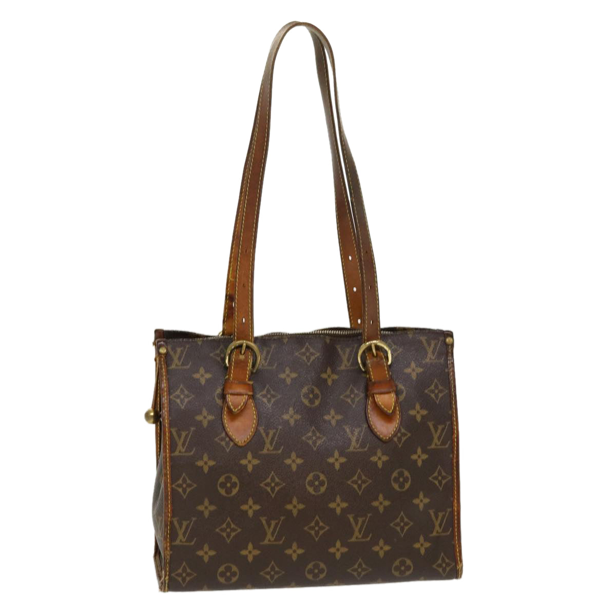 LOUIS VUITTON Monogram Popincourt Haut Tote Bag M40007 LV Auth 38891