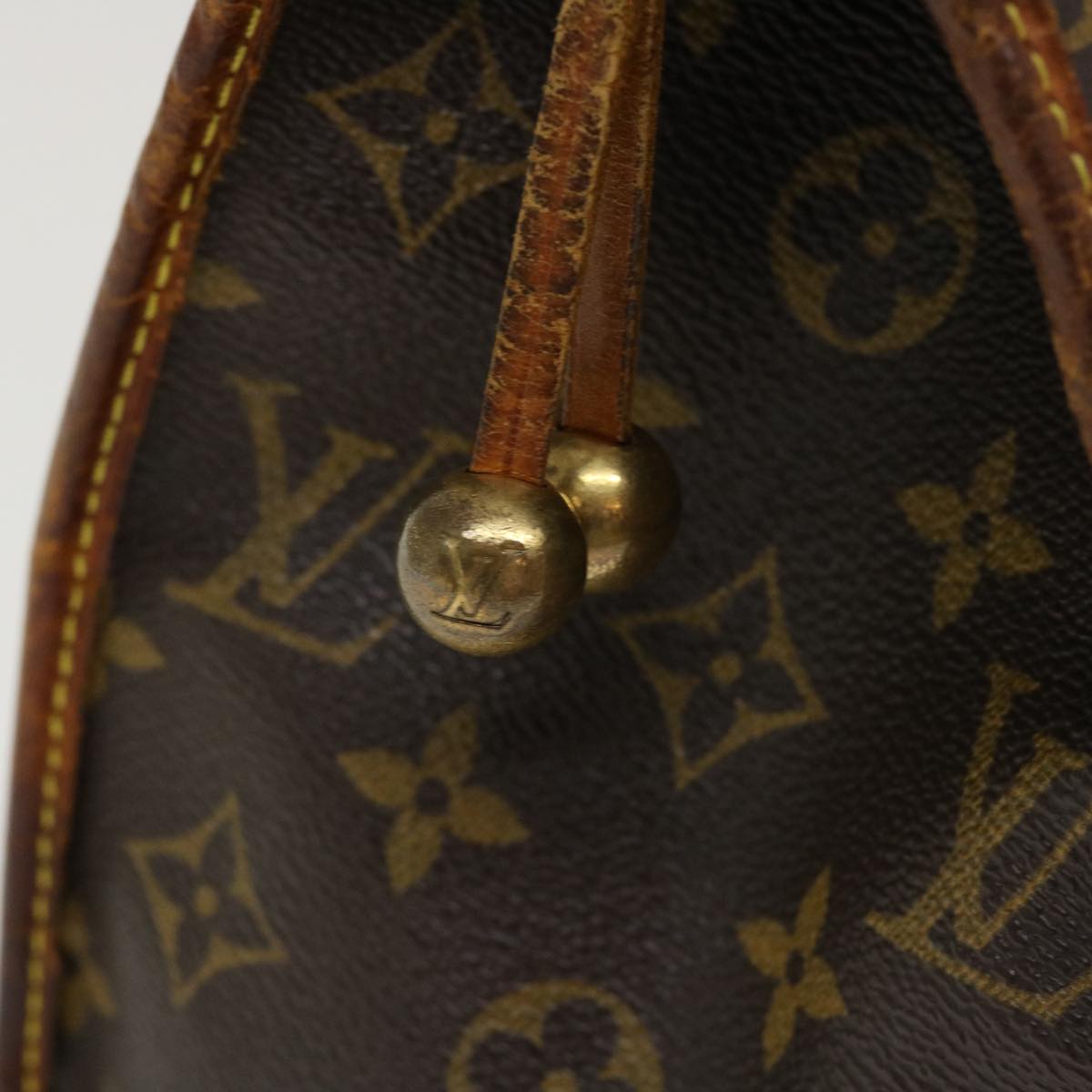 LOUIS VUITTON Monogram Popincourt Haut Tote Bag M40007 LV Auth 38891