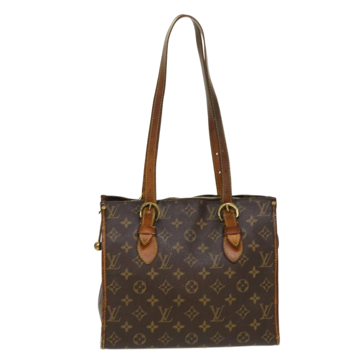 LOUIS VUITTON Monogram Popincourt Haut Tote Bag M40007 LV Auth 38891