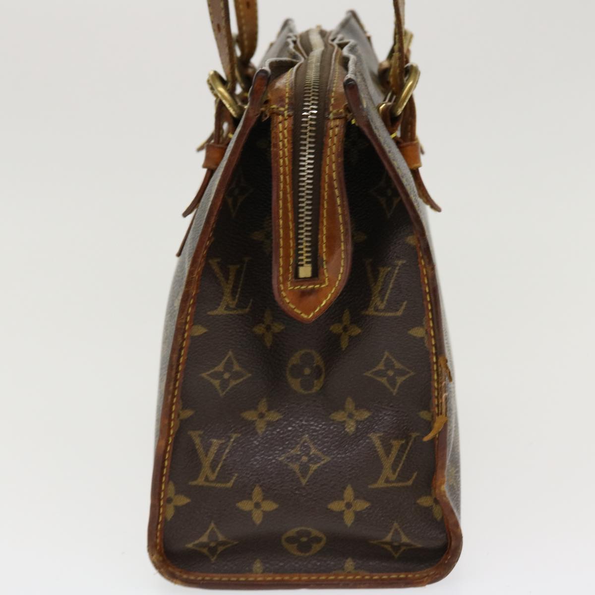 LOUIS VUITTON Monogram Popincourt Haut Tote Bag M40007 LV Auth 38891