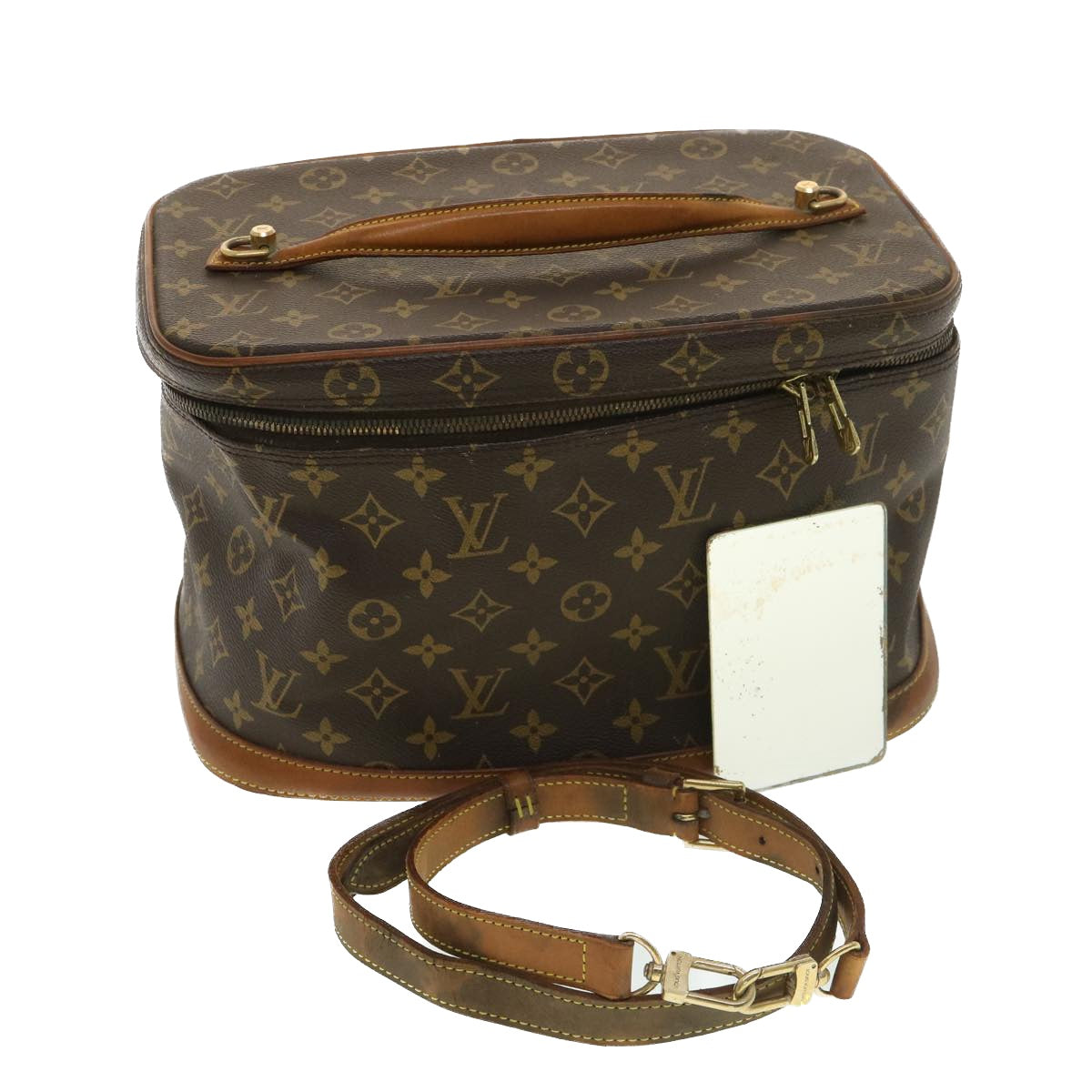 LOUIS VUITTON Monogram Nice Hand Bag M47280 LV Auth 38893