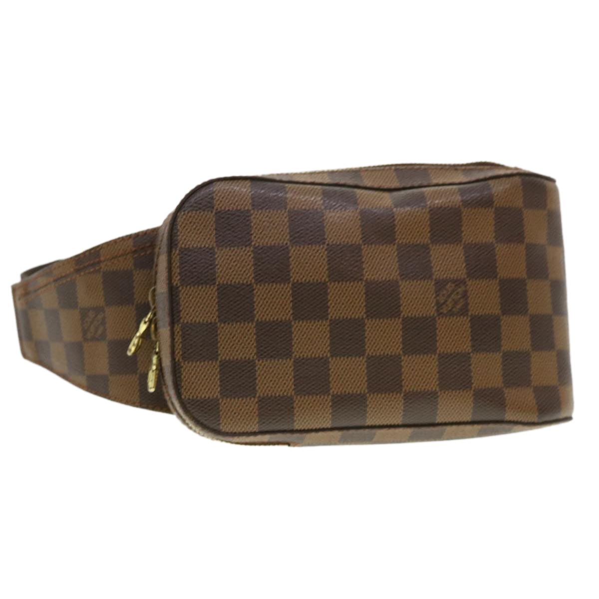 LOUIS VUITTON Damier Ebene Geronimos Shoulder Bag N51994 LV Auth 38913