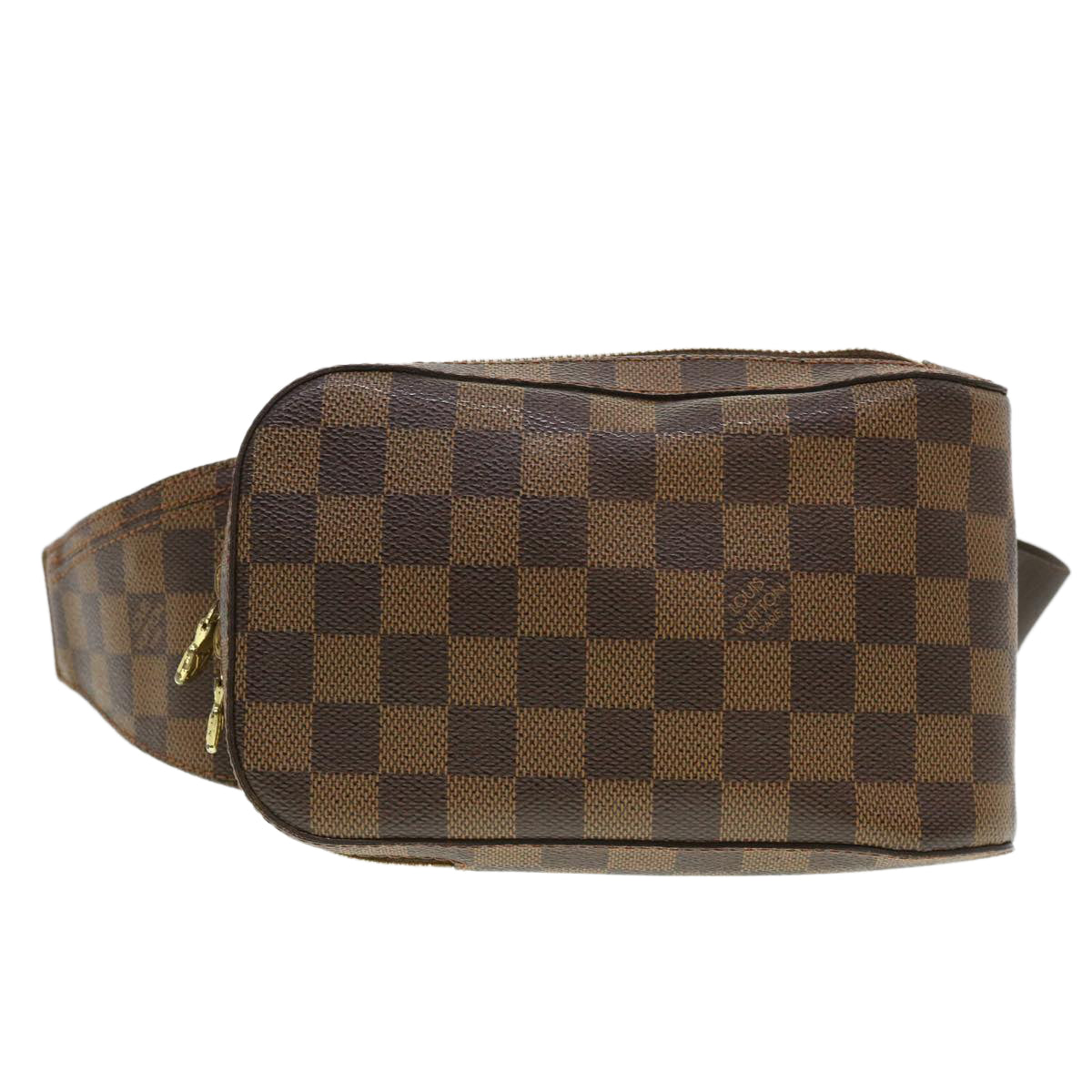 LOUIS VUITTON Damier Ebene Geronimos Shoulder Bag N51994 LV Auth 38913