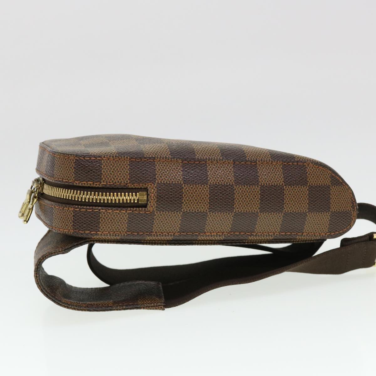 LOUIS VUITTON Damier Ebene Geronimos Shoulder Bag N51994 LV Auth 38913