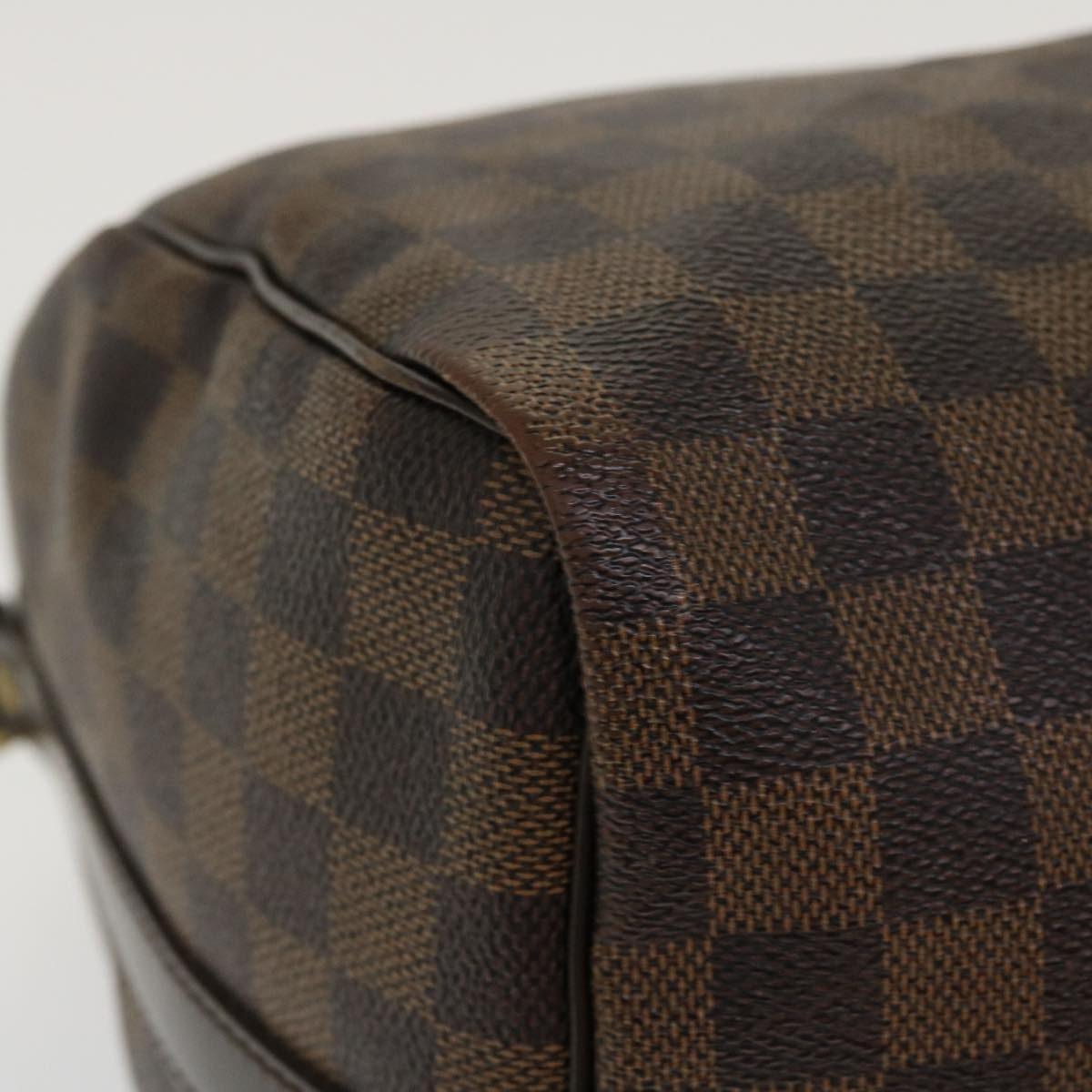 LOUIS VUITTON Damier Ebene Speedy Bandouliere 30 Hand Bag N41367 LV Auth 38914