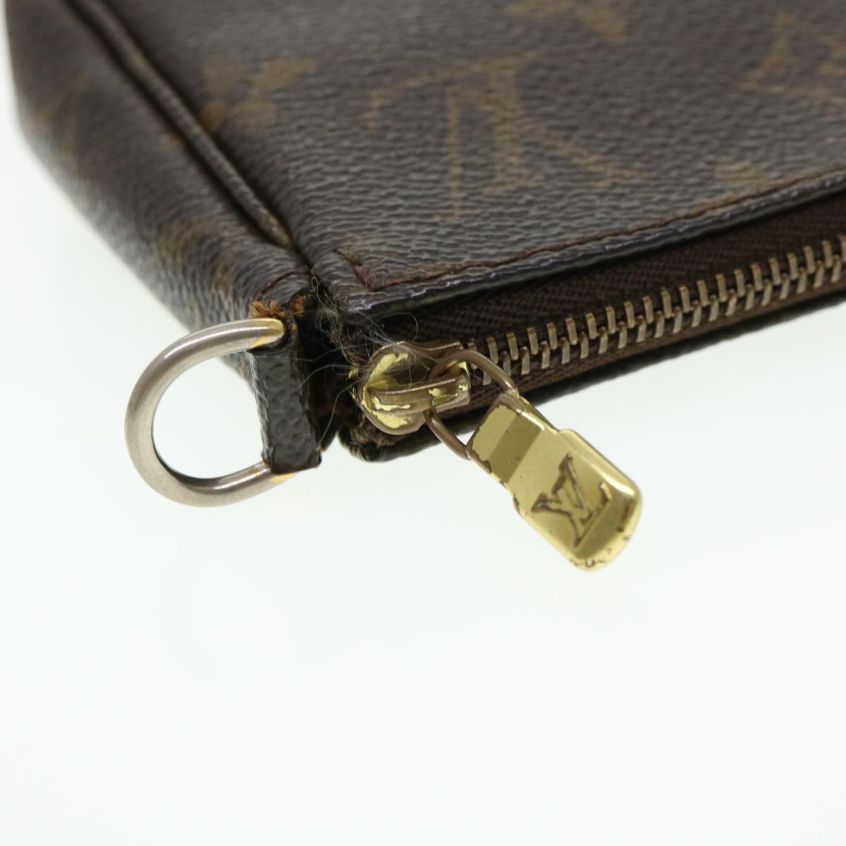 LOUIS VUITTON Monogram Pochette Accessoires Pouch M51980 LV Auth 38925