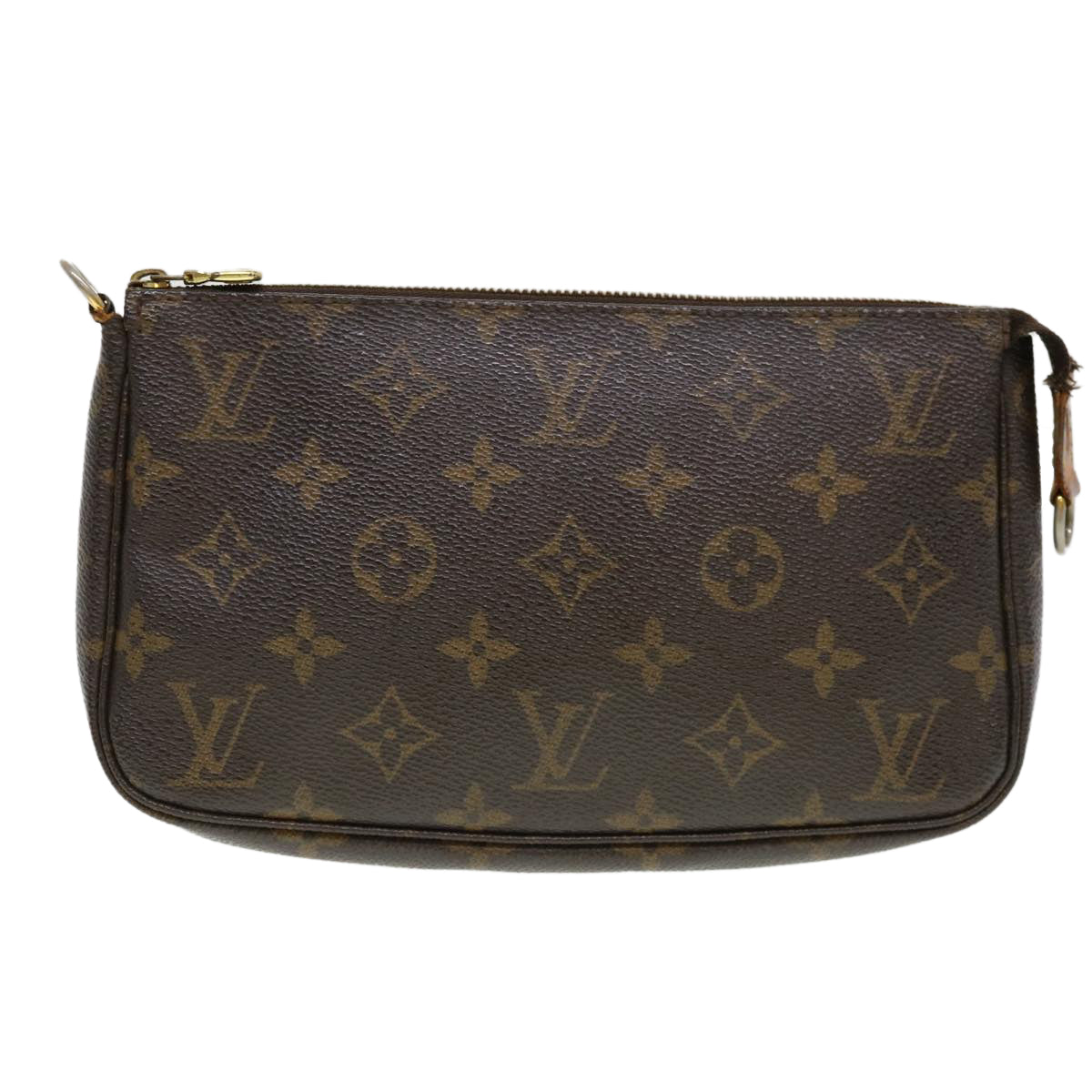 LOUIS VUITTON Monogram Pochette Accessoires Pouch M51980 LV Auth 38925