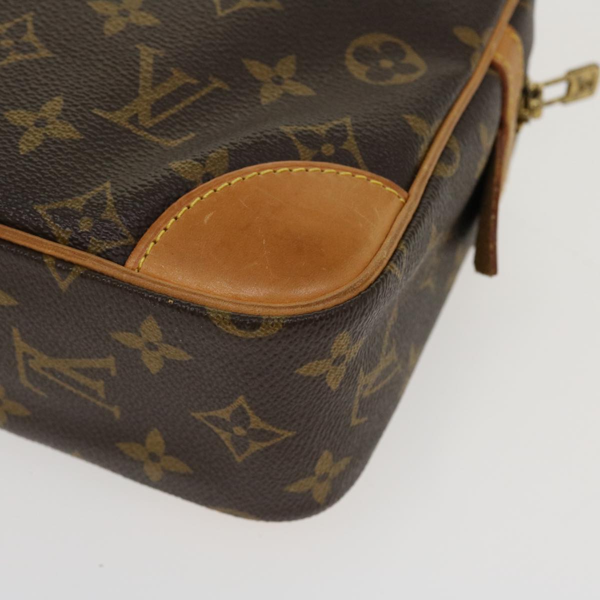 LOUIS VUITTON Monogram Compiegne 28 Clutch Bag M51845 LV Auth 38928