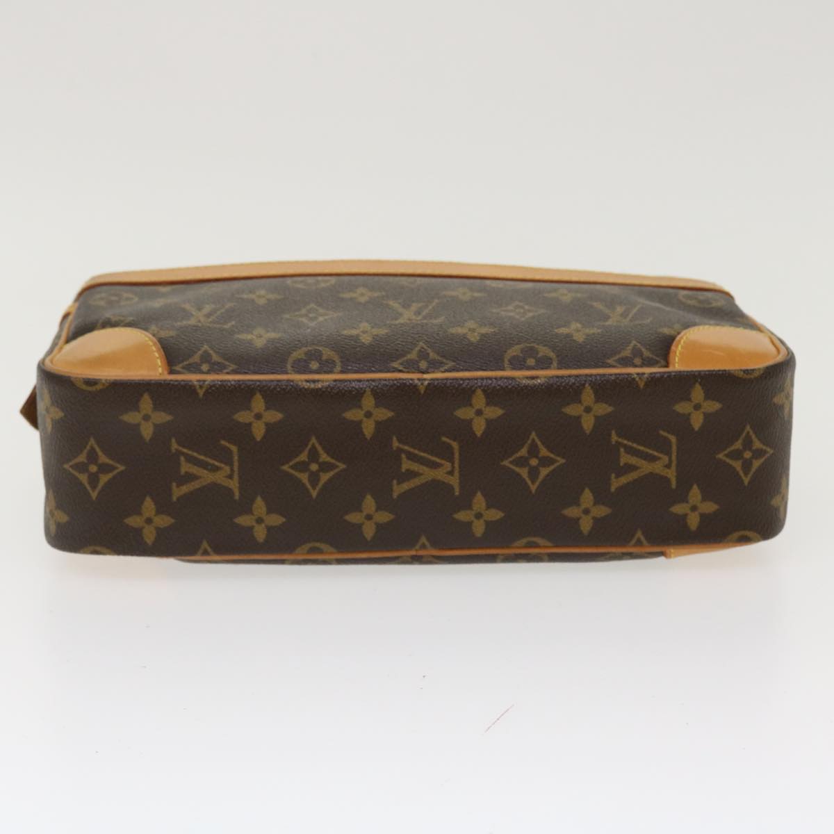 LOUIS VUITTON Monogram Compiegne 28 Clutch Bag M51845 LV Auth 38928