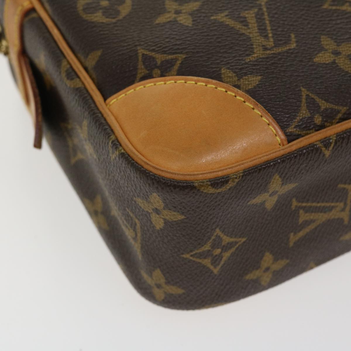 LOUIS VUITTON Monogram Compiegne 28 Clutch Bag M51845 LV Auth 38928