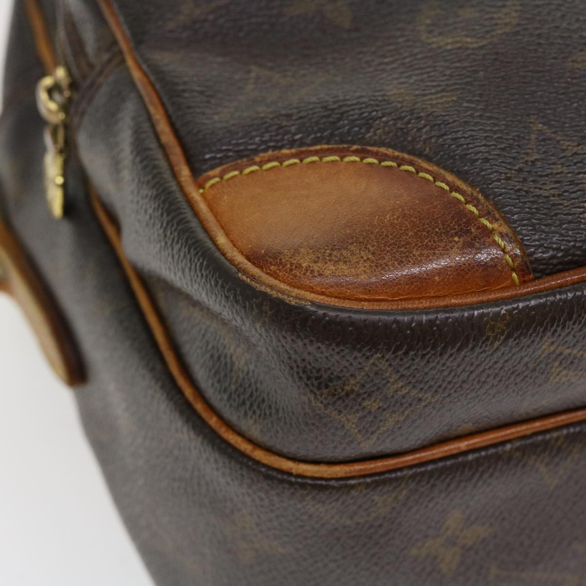 LOUIS VUITTON Monogram Nile Shoulder Bag M45244 LV Auth 38943