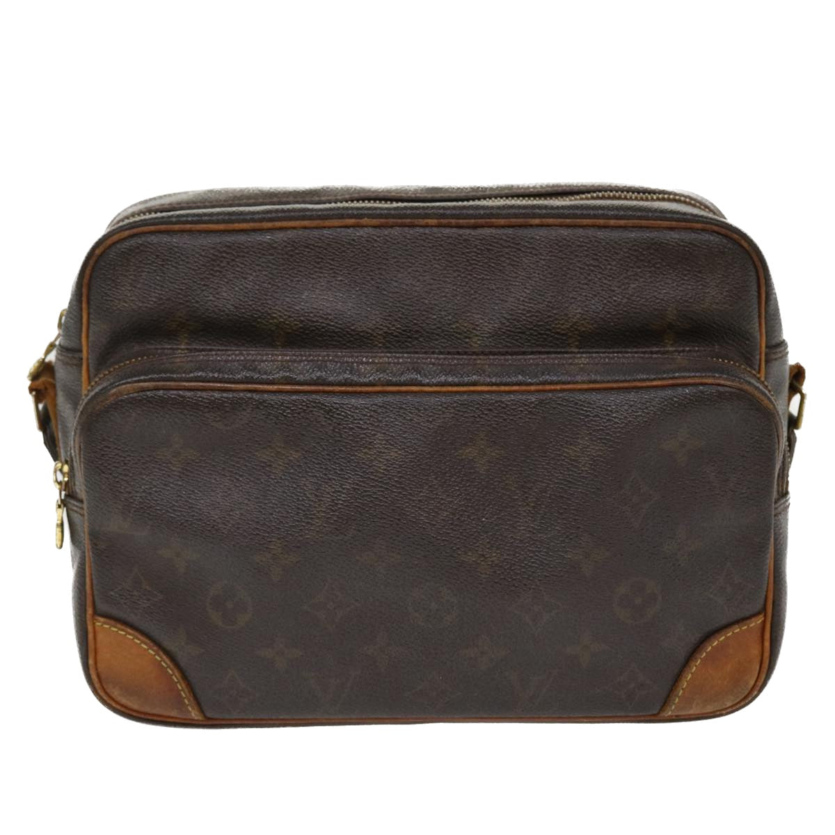 LOUIS VUITTON Monogram Nile Shoulder Bag M45244 LV Auth 38943