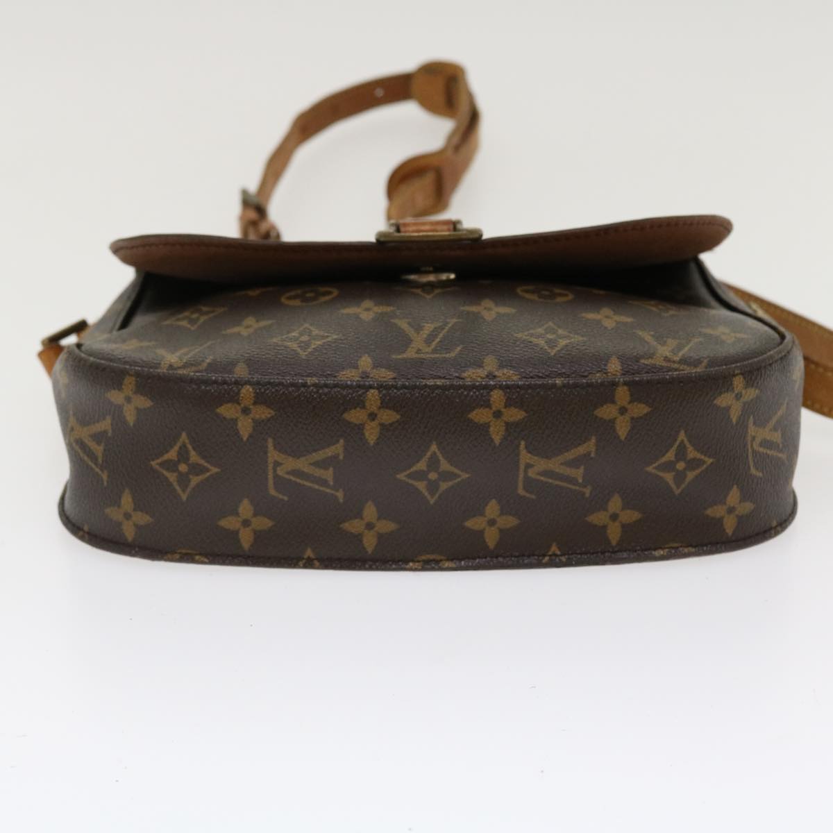 LOUIS VUITTON Monogram Saint Cloud GM Shoulder Bag M51242 LV Auth 38944