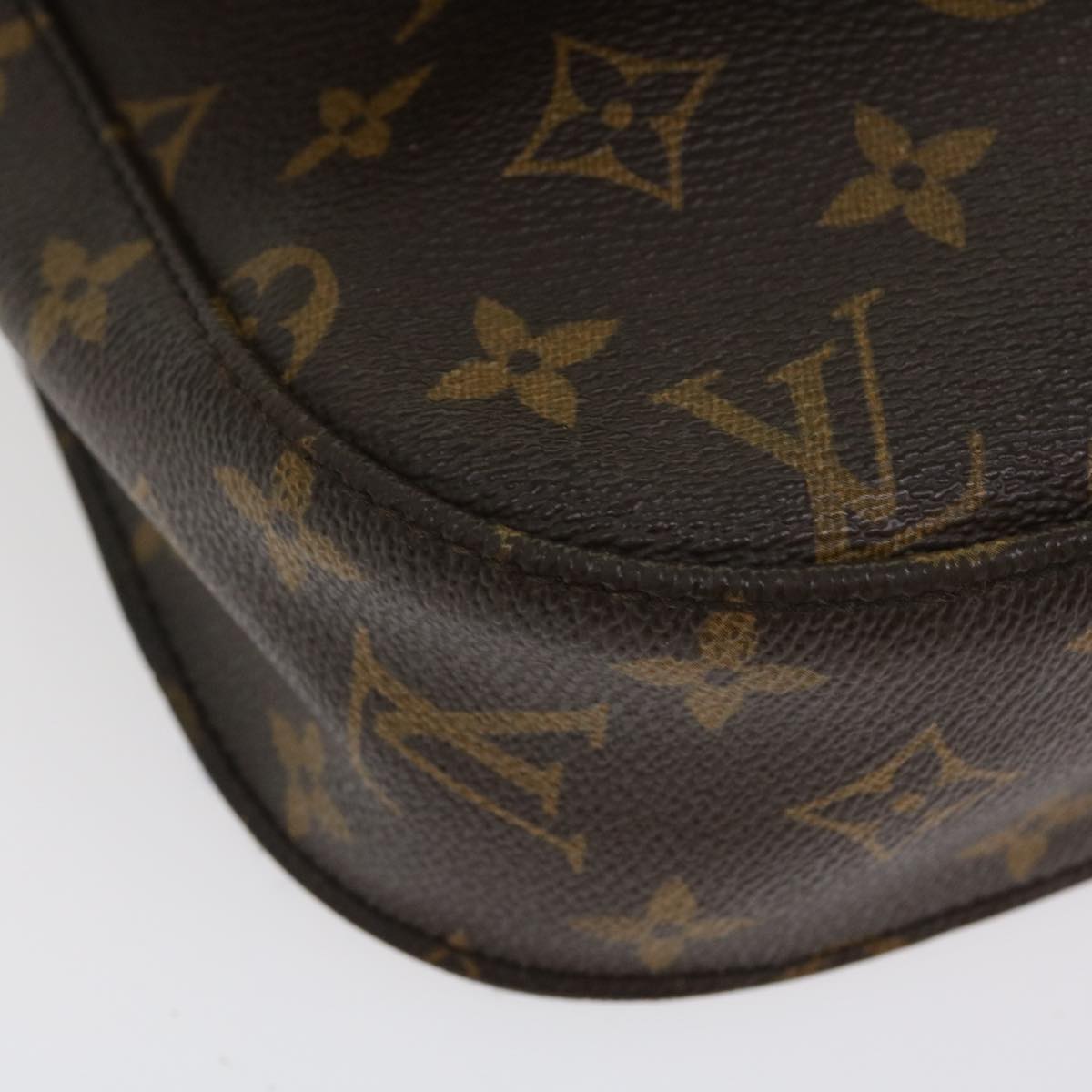 LOUIS VUITTON Monogram Saint Cloud GM Shoulder Bag M51242 LV Auth 38944