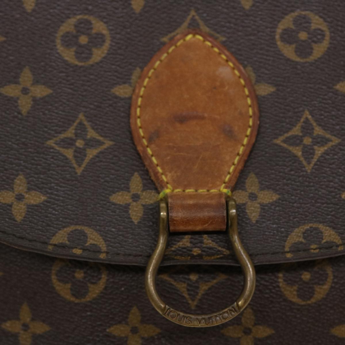 LOUIS VUITTON Monogram Saint Cloud GM Shoulder Bag M51242 LV Auth 38944