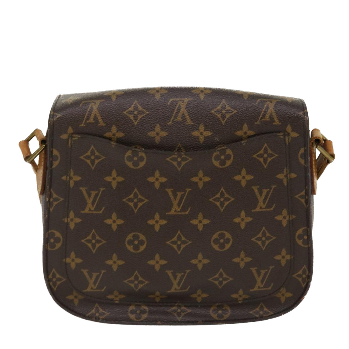 LOUIS VUITTON Monogram Saint Cloud GM Shoulder Bag M51242 LV Auth 38944